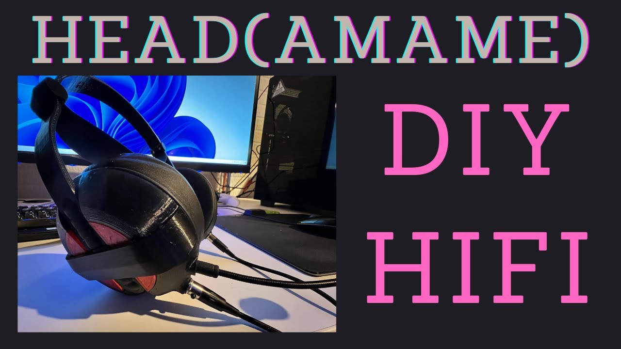 Headamame V2 DIY  Headphones- Amazing Sound and Easy Build!
