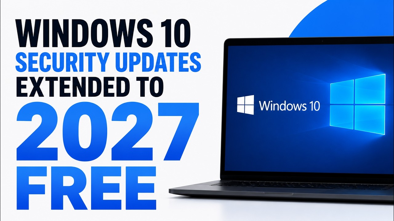 Windows 10 Security Updates Extended to 2027! Here's How to Get Them