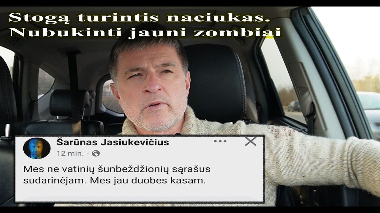 Nacis siautėja. Nuzombintas jaunimas