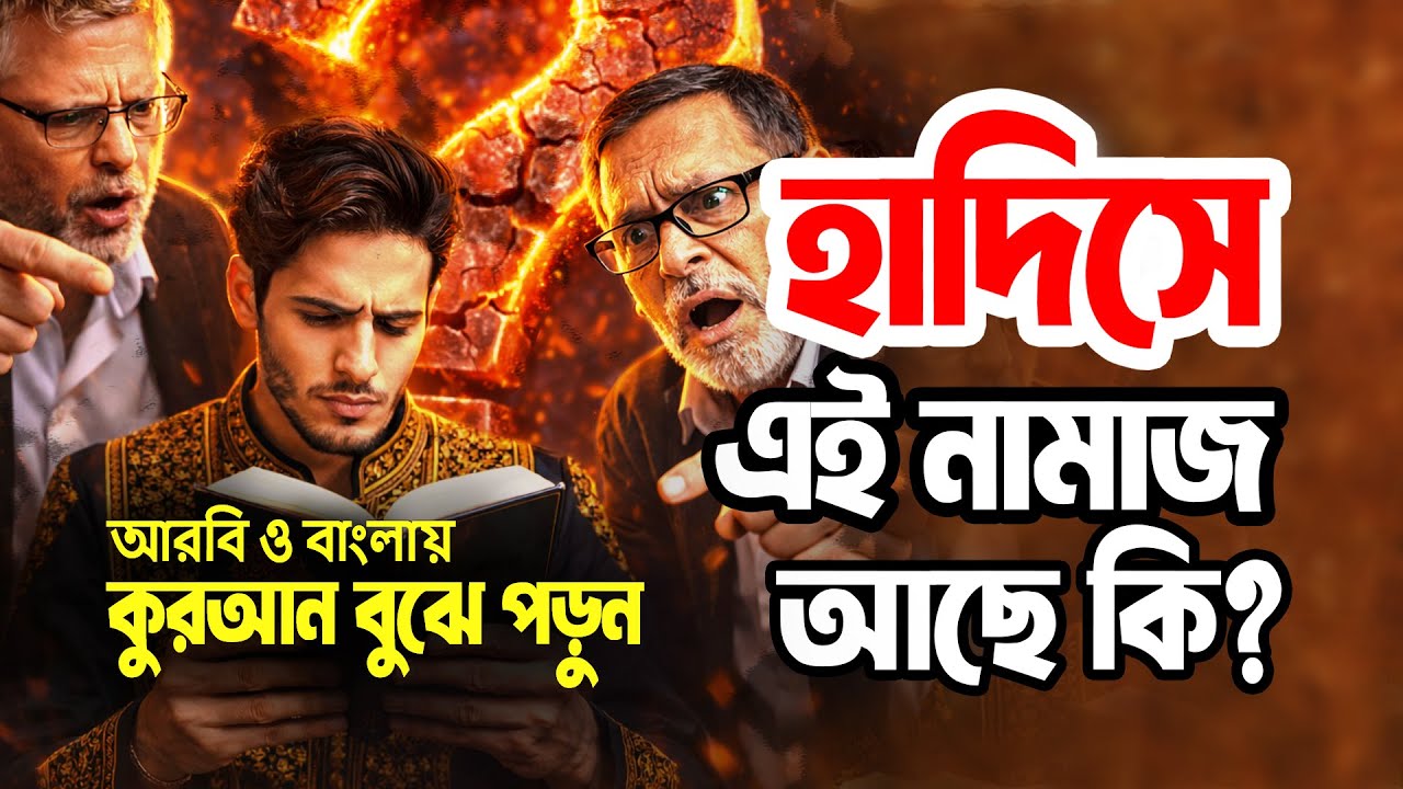 হাদিসেও কি নামাজ নেই! তাহলে আমরা কী পড়ছি ? AMADER QURAN | QURAN ONLY | ISLAMIC LIVE