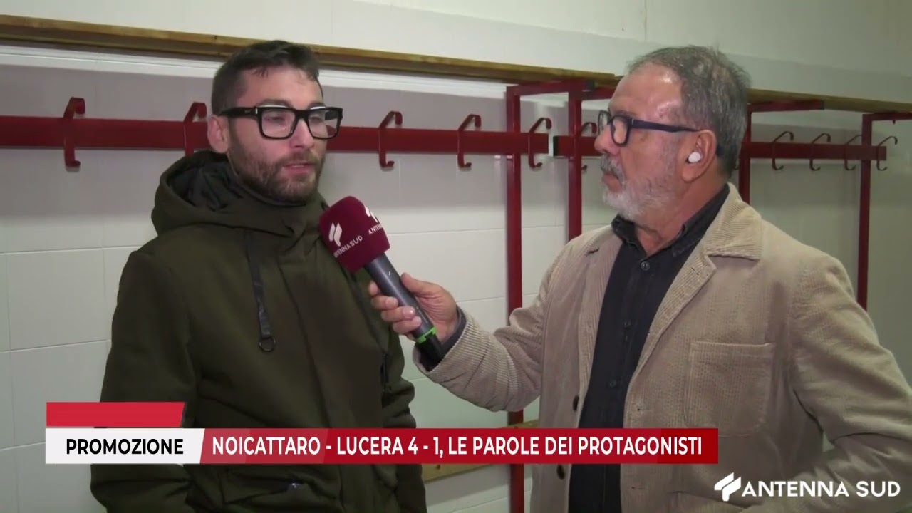 18 DICEMBRE 2025 - PROMOZIONE: NOICATTARO - LUCERA 4-1, LE PAROLE DEI PROTAGONISTI