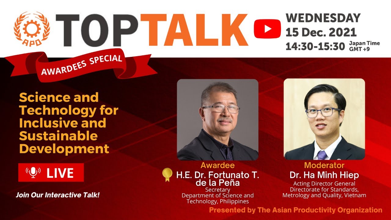 Science and Technology for Inclusive and and Sustainable Development