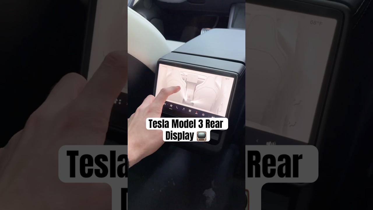 Why Tesla Makes the BEST Rear Display 👀😳