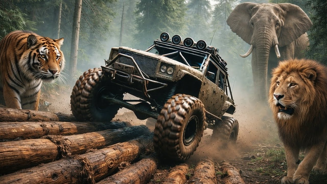Real 4×4 Off-Road Simulator: Mud, Snow & Rocks