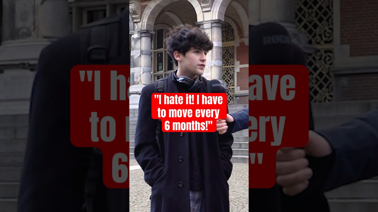 realistic student experience in the dutch housing crisis 😔