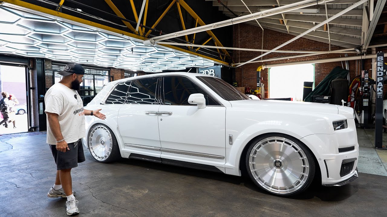SLAMMED WIDEBODY CULLINAN LOOKS UNREAL!