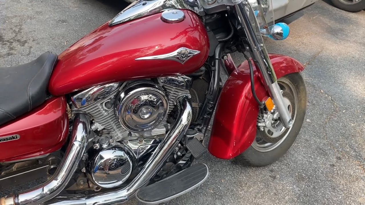 Fuel Pump Filter Tires Final details 2003 Kawasaki Vulcan VN1600 Project Finishing loose ends