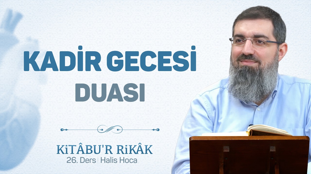 Kadir Gecesi Duası | Halis Bayancuk Hoca  |🔴 Canlı |  15.03.2026