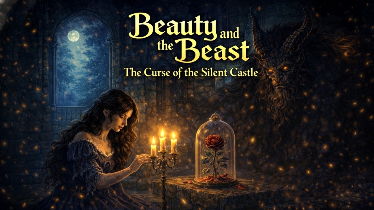 2 Hours Dark Fairytale Ambient for Focus & Reading｜Beauty and the Beast – The Silent Castle Curse