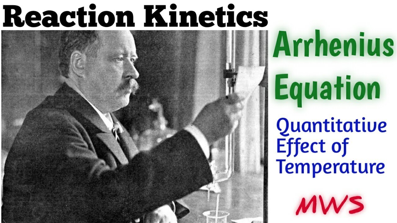 Arrhenius Equation | Quantitative Effect of Temperature on Rate of Reaction #Arrhenius_equation