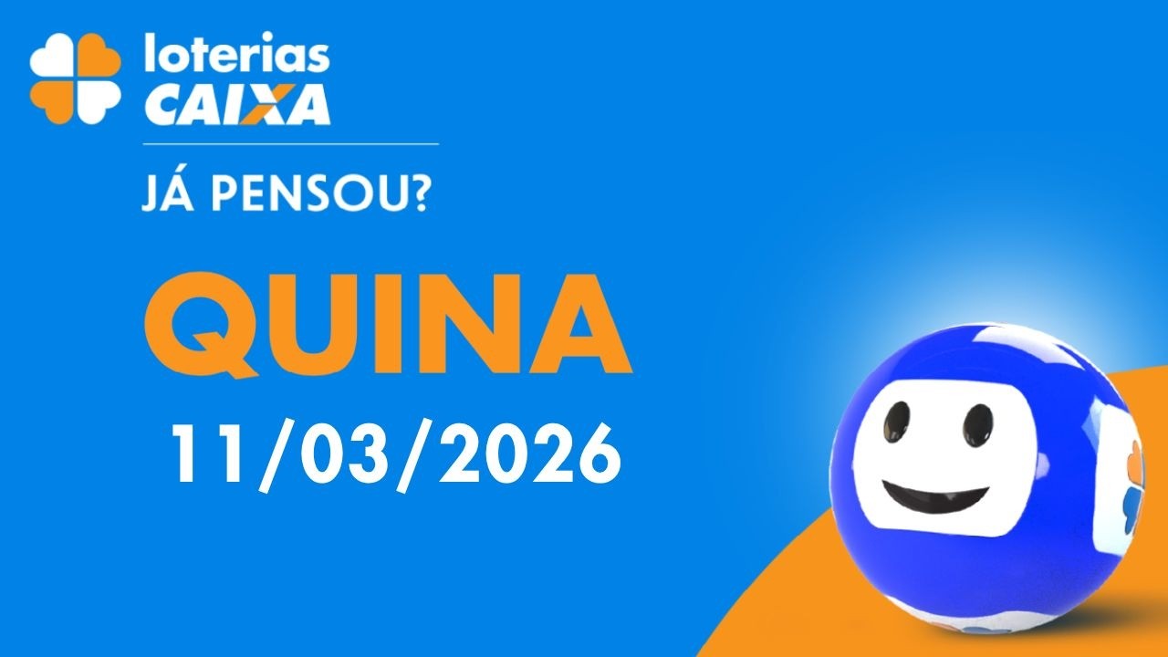 Resultado da Quina - Concurso nº 6973 - 11/03/2026