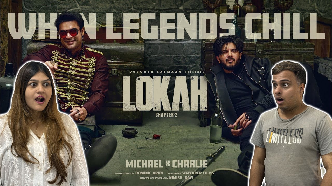 When Legends Chill: Michael x Charlie | Lokah | Tovino Thomas | Dulquer Salmaan | Dominic | Nimish