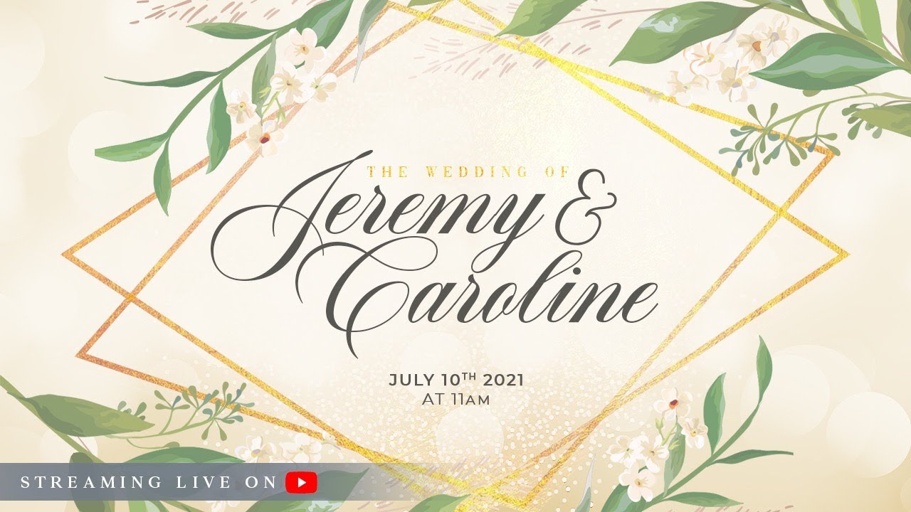 THE WEDDING OF JEREMY & CAROLINE | Marpe Assembly