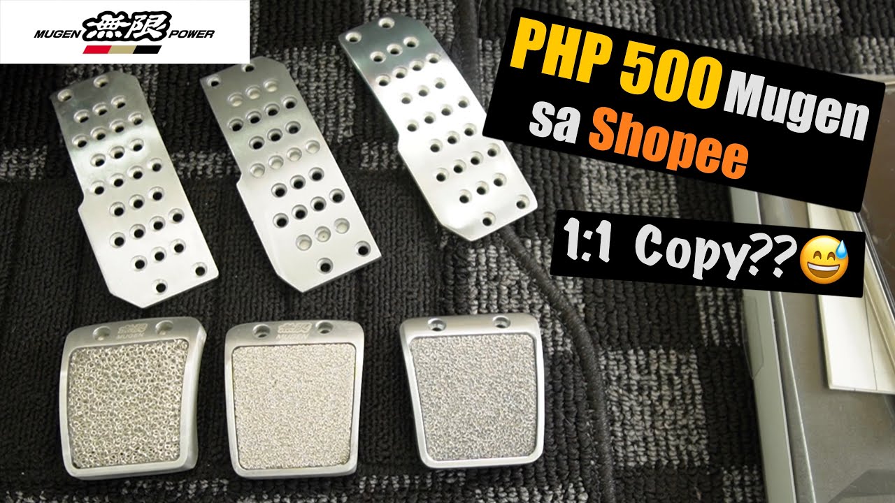 “MUGEN” Pedal Comparison: ORIGINAL vs FAKE || Weight, Size, Material, etc.