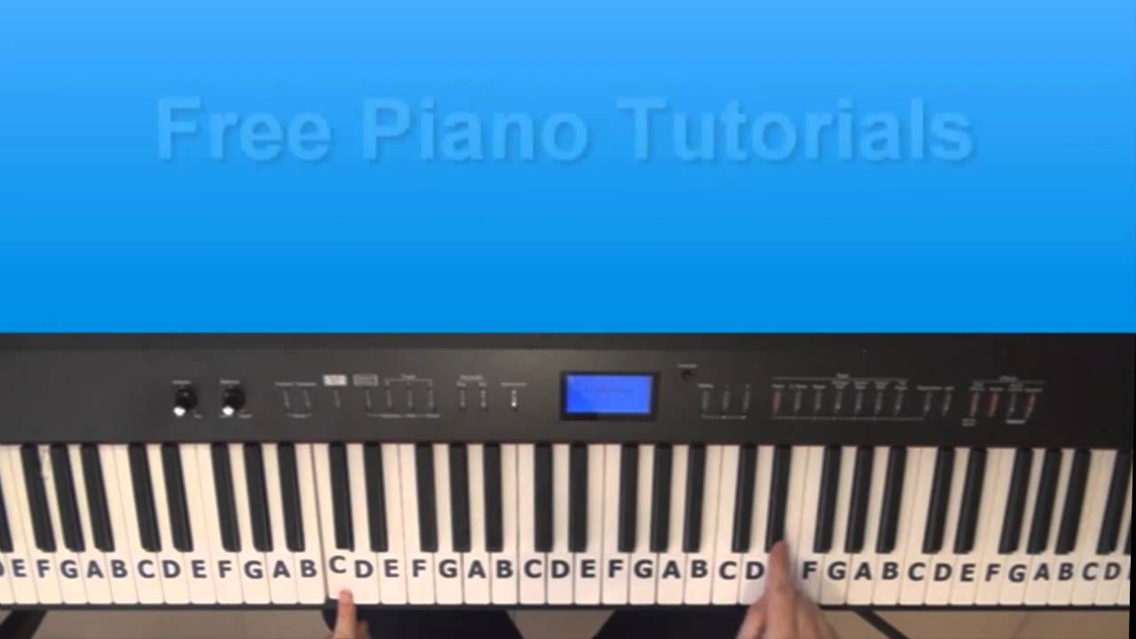 How To Play Man Down by Rihanna On Piano - Tutorial