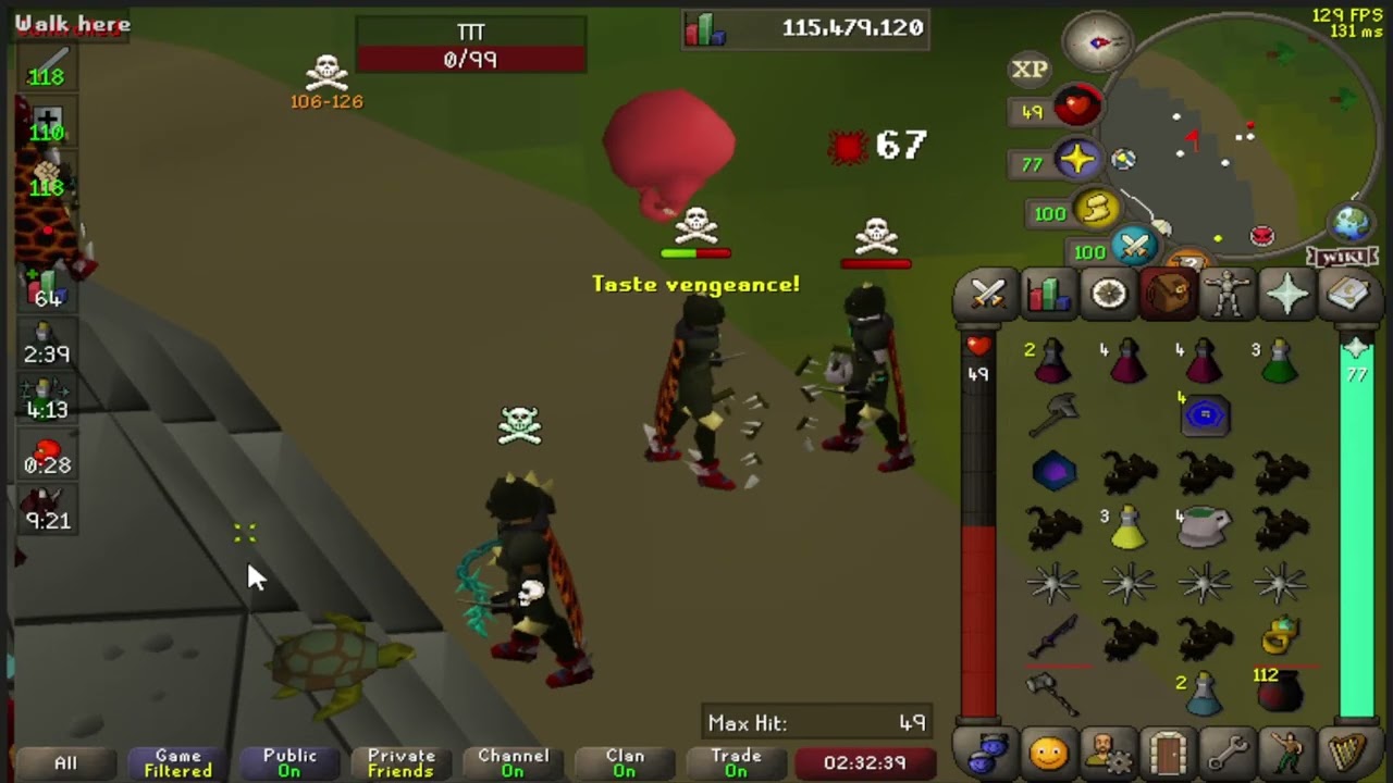 Zaltaa OSRS High Risk Pking 10B + LOOT