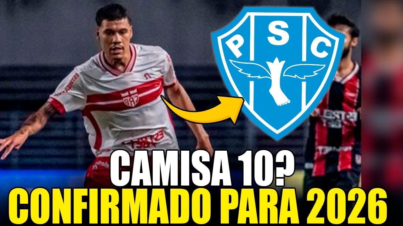 REFORÇO PARA 2026 JÁ TREINA COM O ELENCO DO PAYSANDU