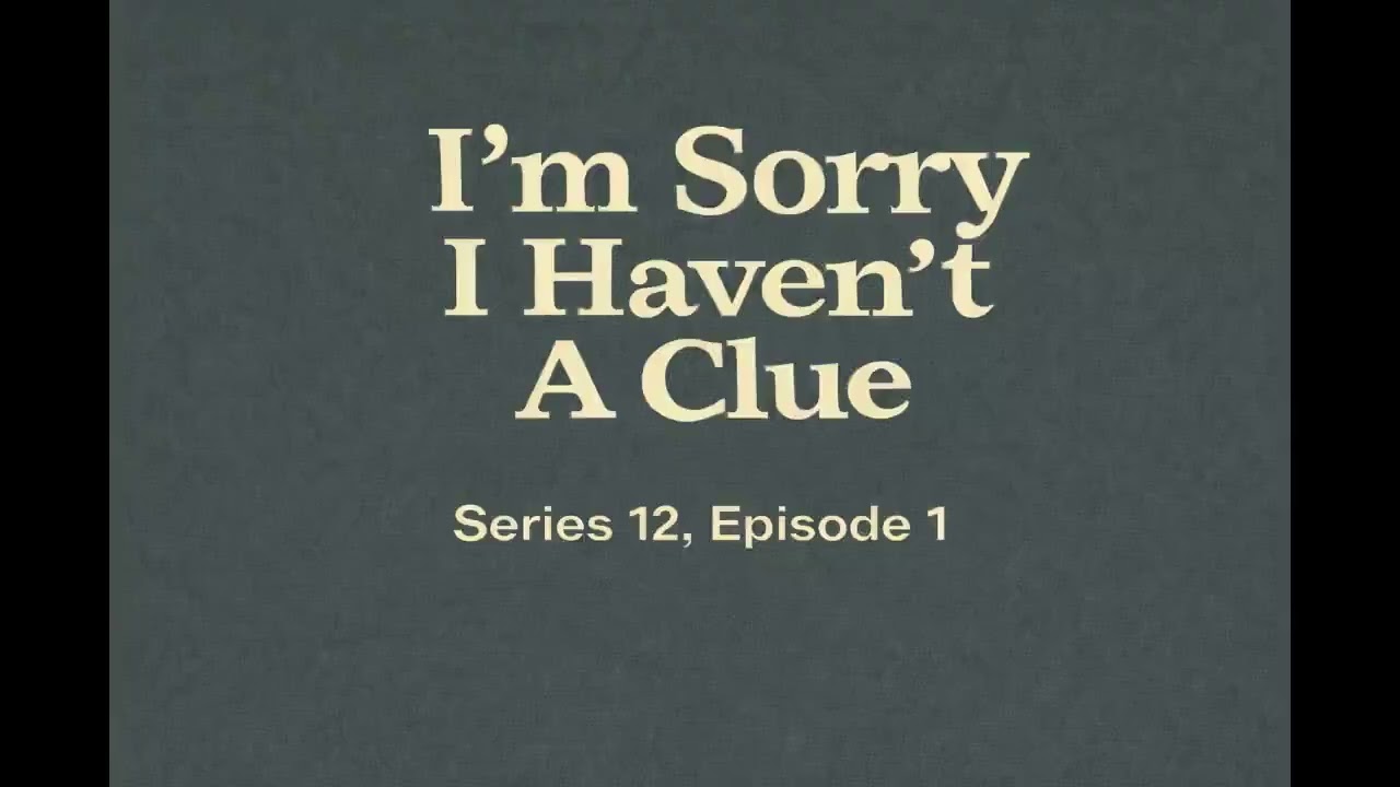 I'm Sorry I Haven't A Clue - Series 12, Episode 1 (04-May-85)