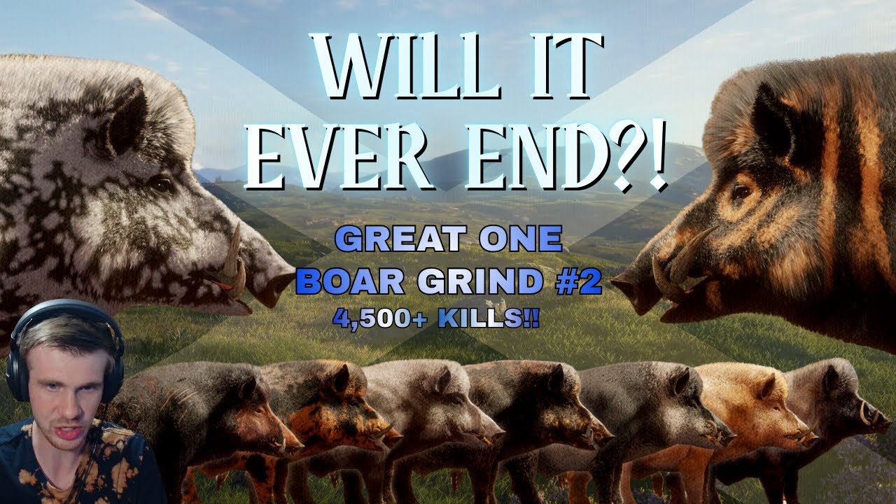 CAN I FINALLY SPAWN MY SECOND GREAT ONE WILD BOAR IN SCOTLAND?! 4,500+ KILLS (Episode 17)