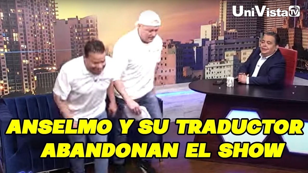 ¿Por qué Anselmo sale corriendo de El Show de Carlucho?