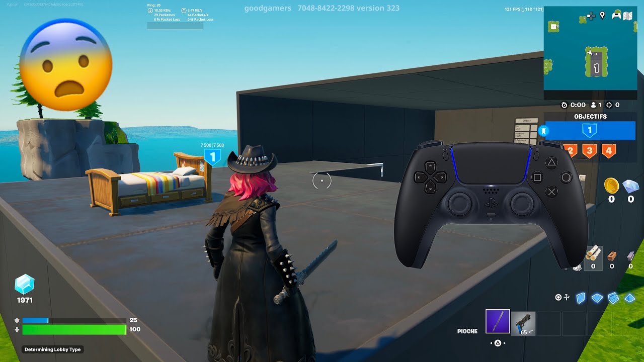 Fortnite Bedwars 😨 Gameplay PS5 🎮