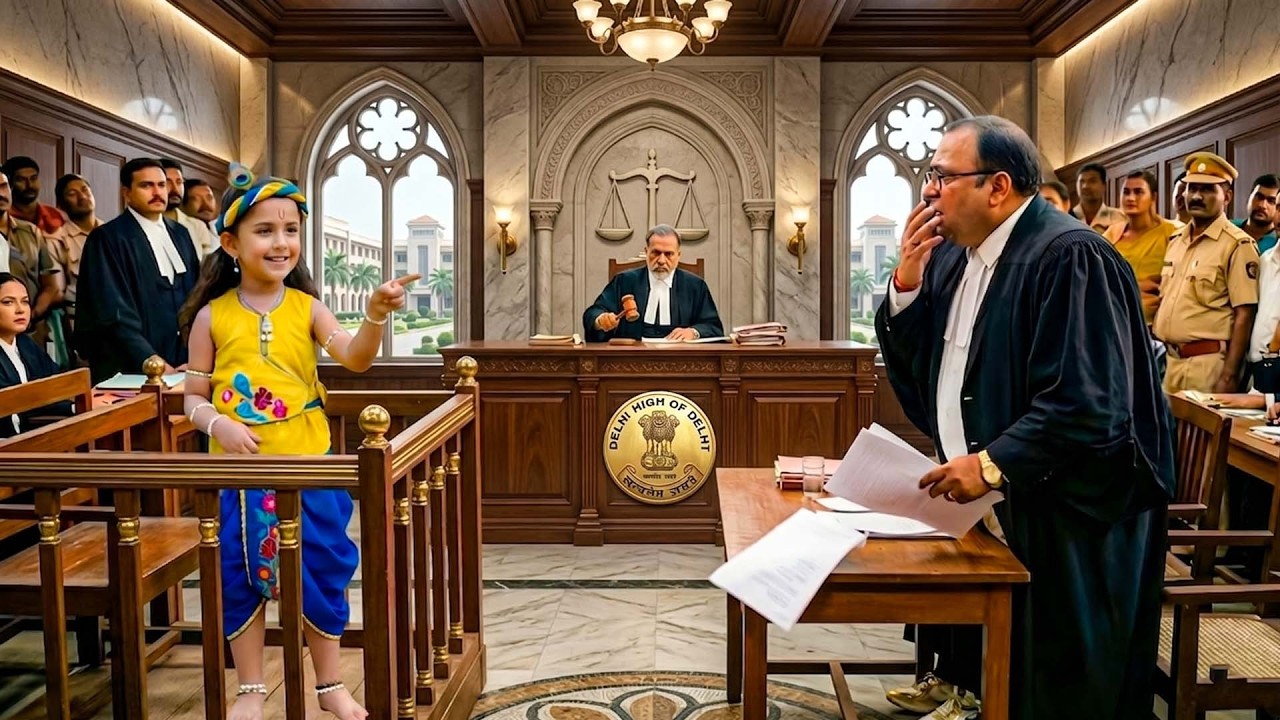 जब कान्हा ने कोर्ट में सच का पर्दाफाश किया 😱|| Yashomati Maiyaa Ke Nandlala