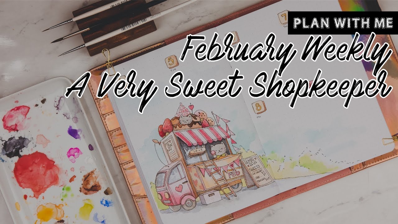Plan With Me | A Very Sweet Shopkeeper