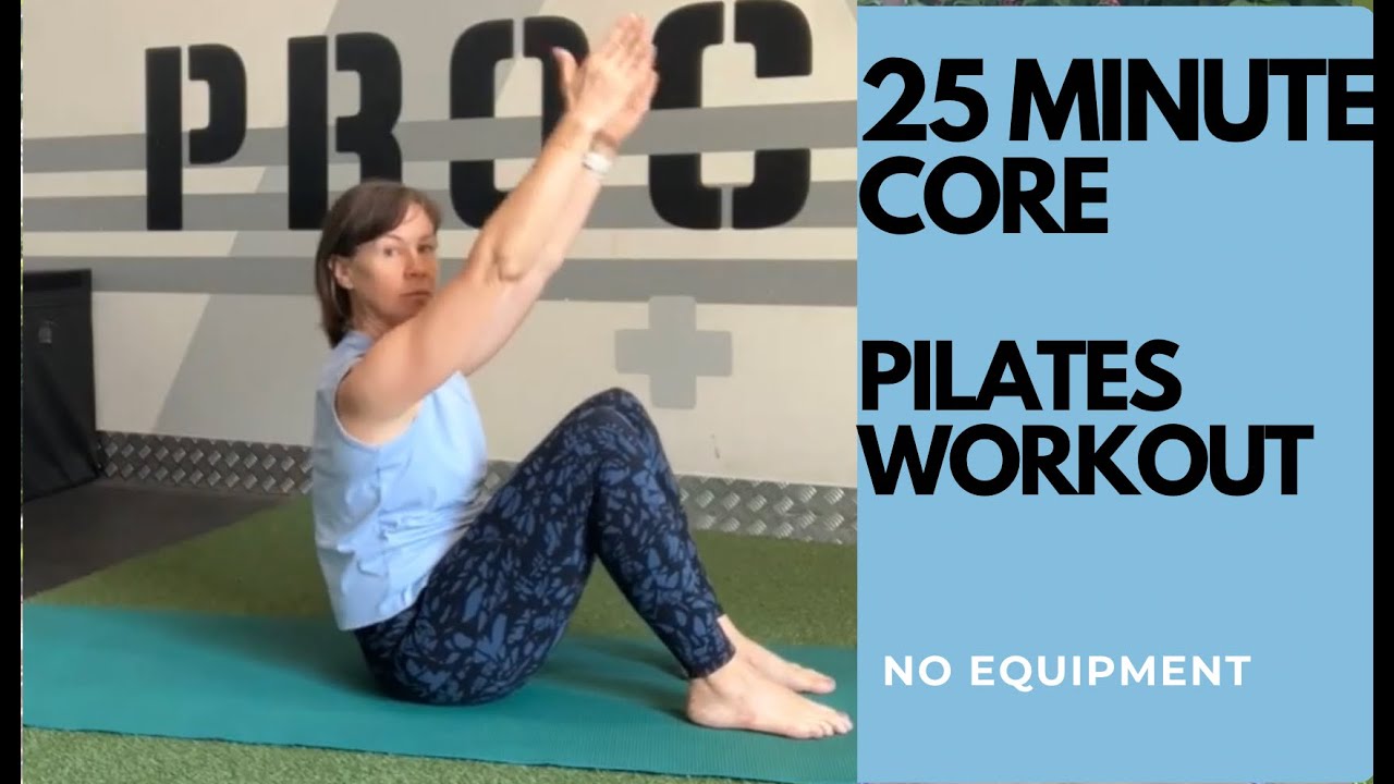 25 MIN PILATES CORE & ABS WORKOUT || All levels Pilates (No Equipment)