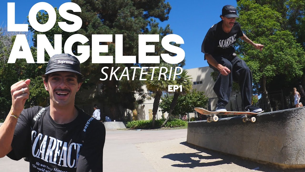 LA skatetrip sobreskate | Votan, Vini, Dani e Abe