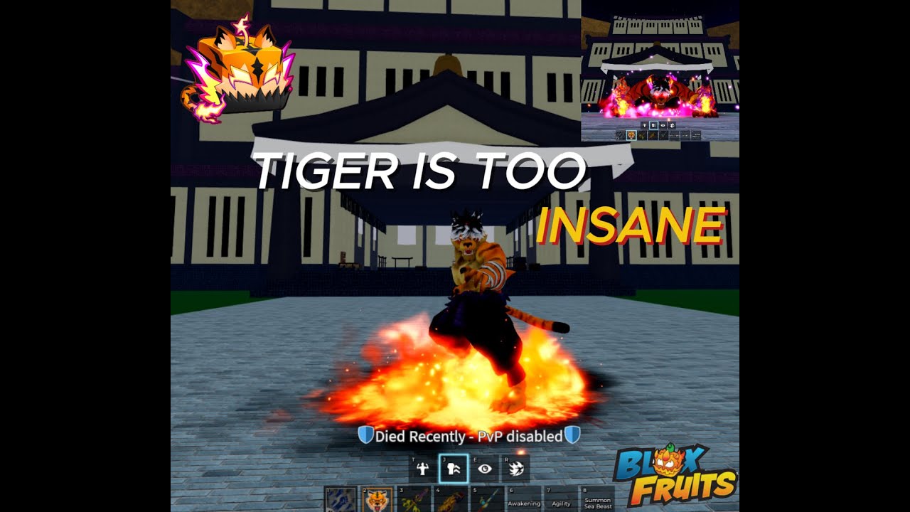 Tiger fruit is Too Overpowered Fruit Ever..