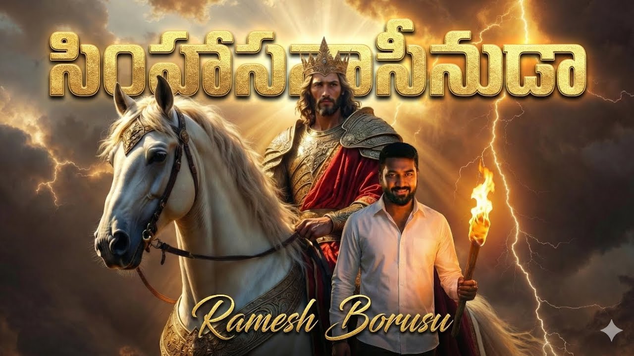 సింహాసనాసీనుడా (Simhasanasinudu) - Official Song | Ramesh Borusu | Latest Telugu Christian Song 2026