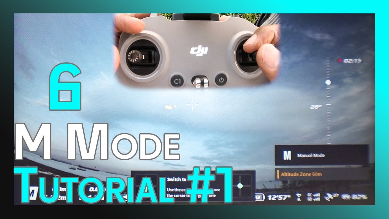 Руководство по ручному режиму DJI FPV №1 | Настройка, разблокировка и базовые навыки управления д...