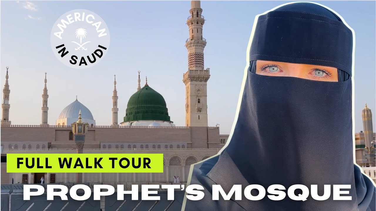Walking Tour of Masjid an-Nabawi | Madinah’s Prophet’s Mosque & History Explained