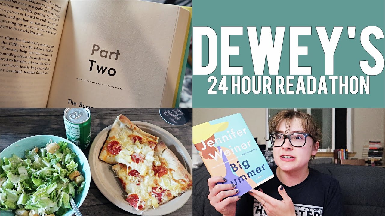 DEWEY'S 24-Hour Readathon Vlog