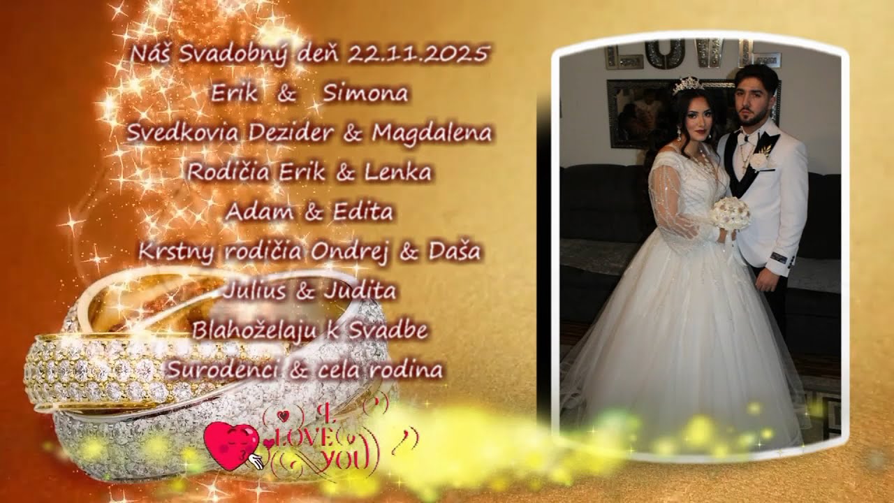 čast 1 Svadba Erik & Simona 22 11 2025 Košická Polianka & Ťahanovce Tomáš Demmy Band OPAVA