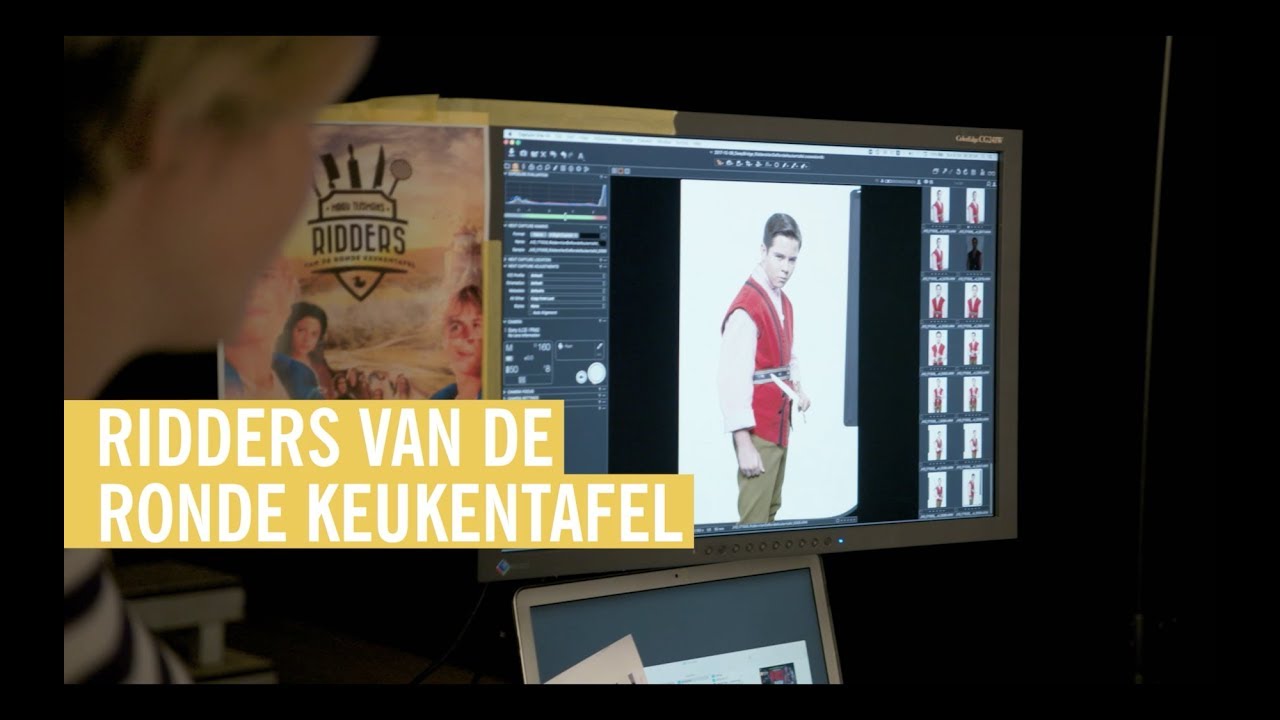 Behind the scenes: Photoshoot Ridders van de ronde keukentafel