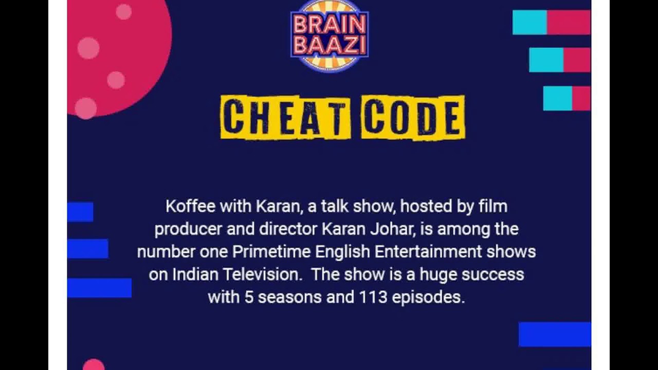 Brainbaazi Cheatcode 2 for 9th april 9pm game | WIN 1 LAKH 💰