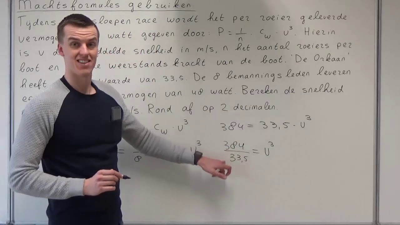 Machtsformules gebruiken (VWO wiskunde A/C)