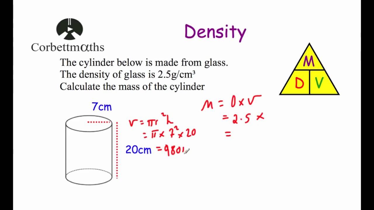 Density - Corbettmaths
