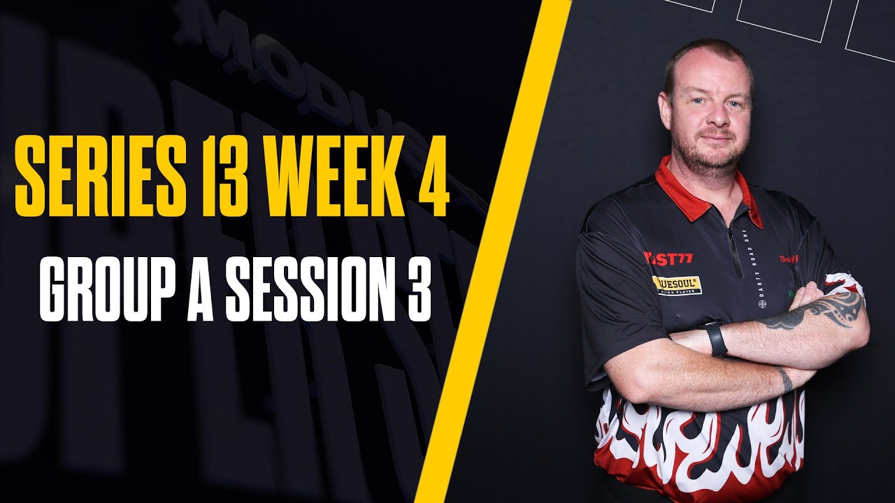 WHO WILL HOLD IT TOGETHER? 🤔🤔 | Live Darts |  Series 13 Week 4 | Group A Session 3