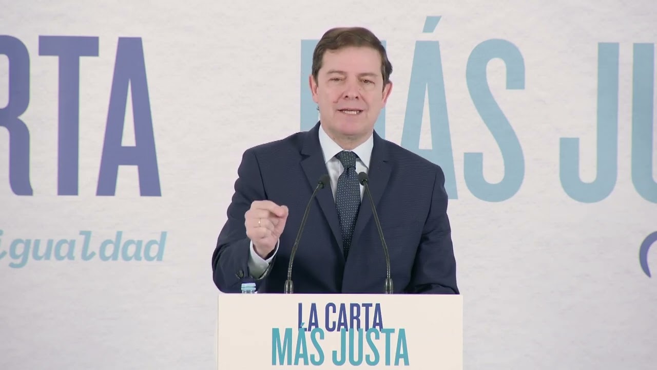 Mañueco impulsa 'La carta más justa'