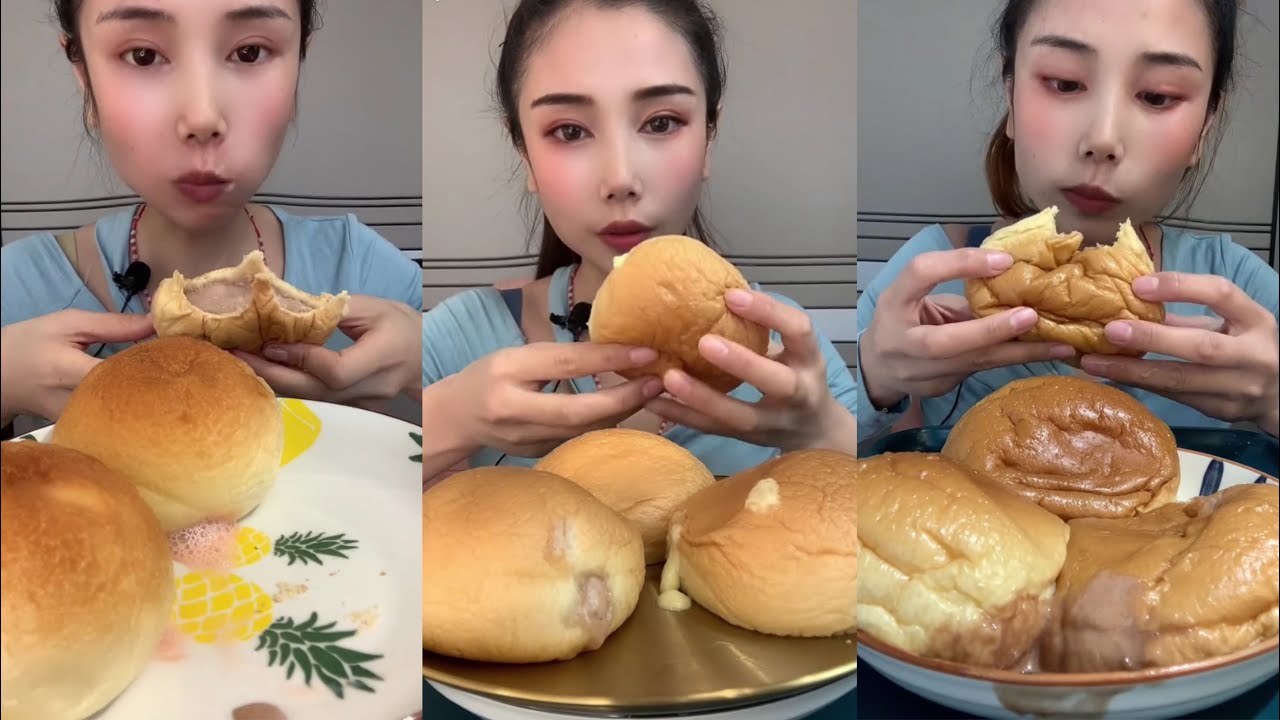 🍞 [MUKBANG] ice cream bread edition