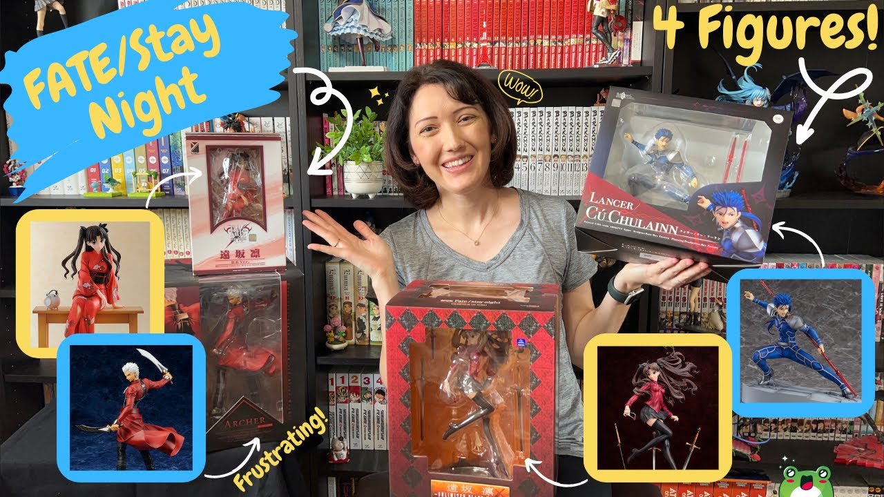 Fate / Stay Night Figure Haul & Unboxing || Broken Figure? Frustration & Happiness aplenty!