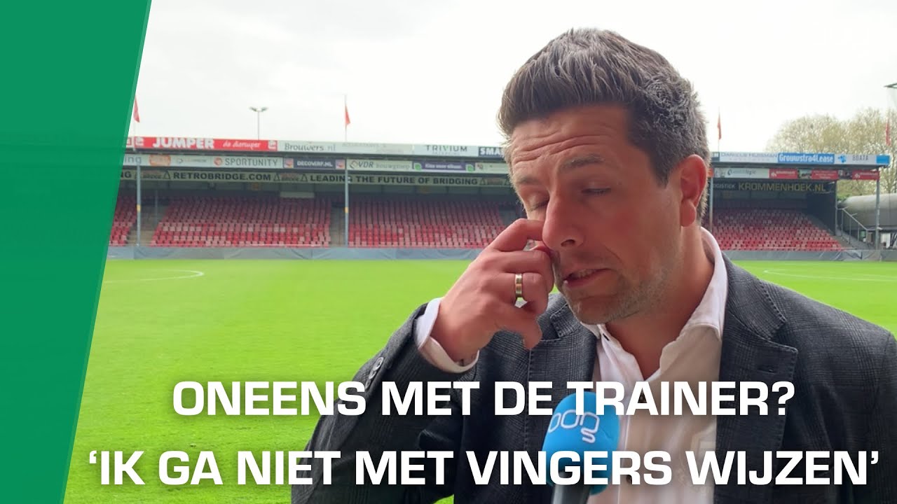 Gudde ‘schaamt’ zich voor degradatie, maar wil aanblijven