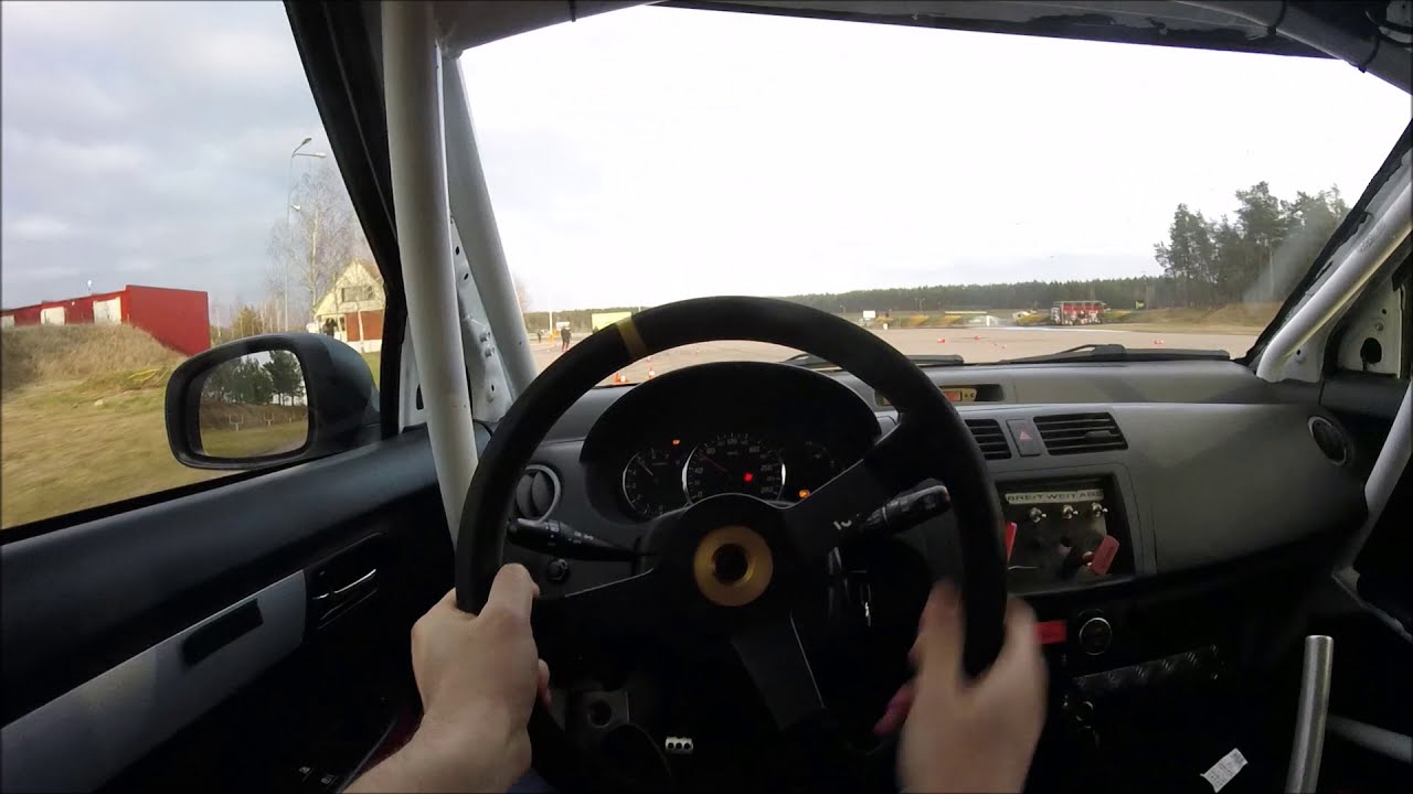 My first uphill / slalom race