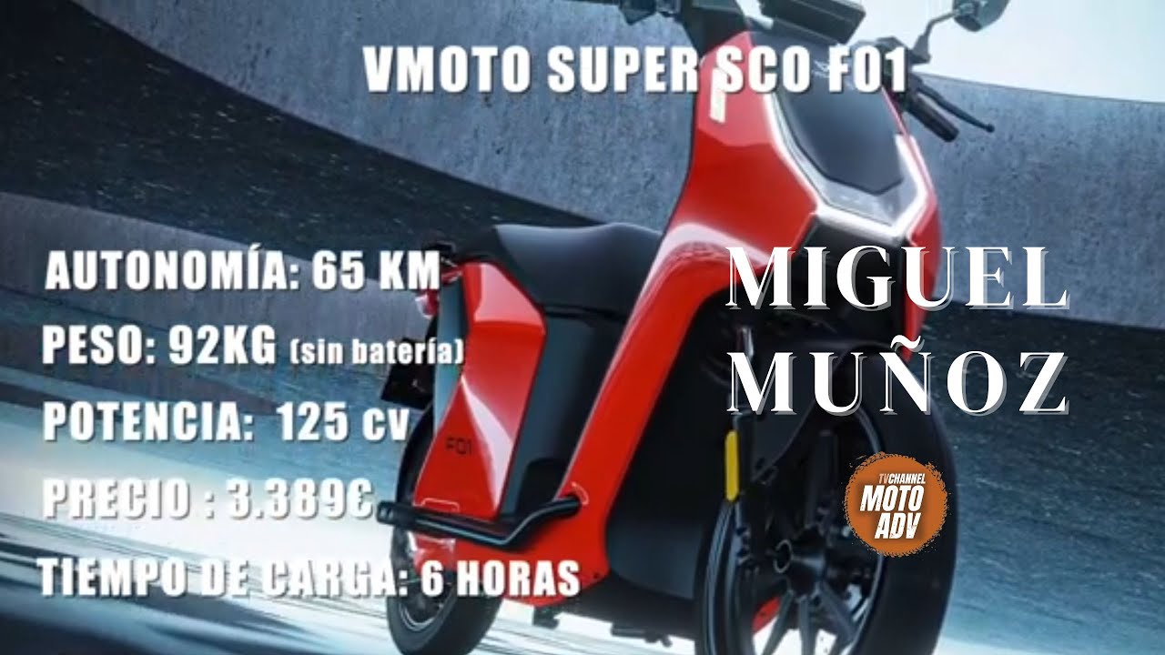 MIGUEL MUÑOZ Y LA VMOTO SUPER SOCO F01 | Movilidad eléctrica para el día a día ⚡🏍️🌇