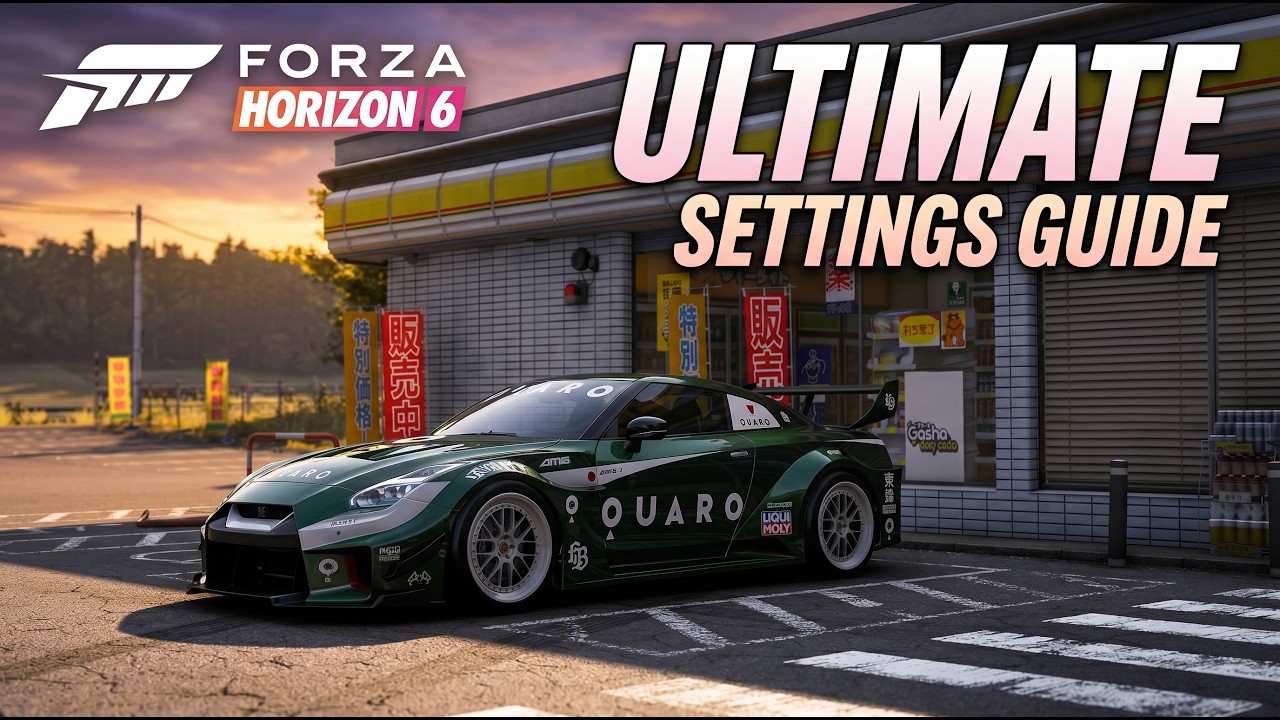 Лучшие настройки для Forza Horizon 6