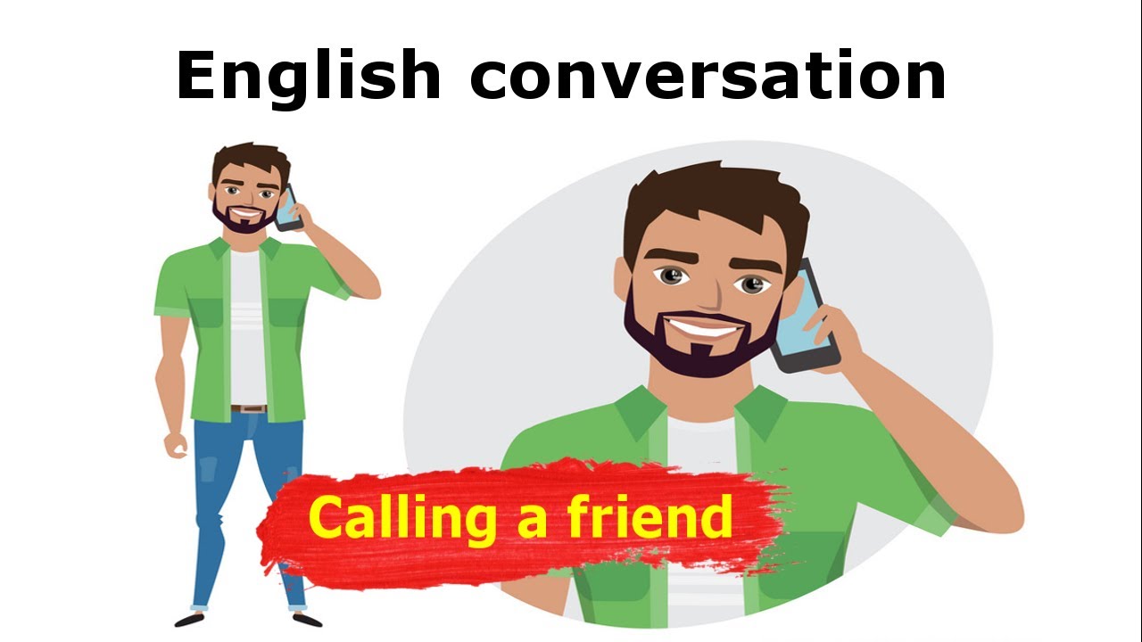 English conversation - Calling a friend 1