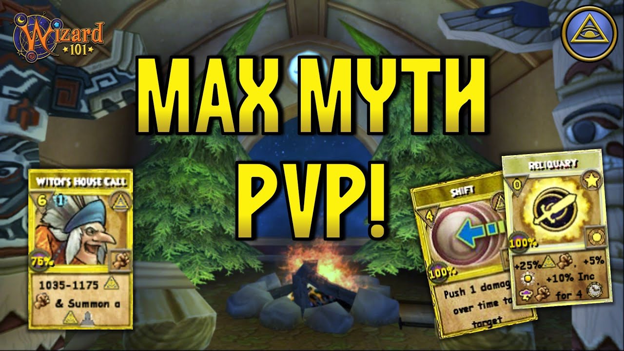 WIZARD101 MAX MYTH PVP (130): Why is Myth So BUSTED?!