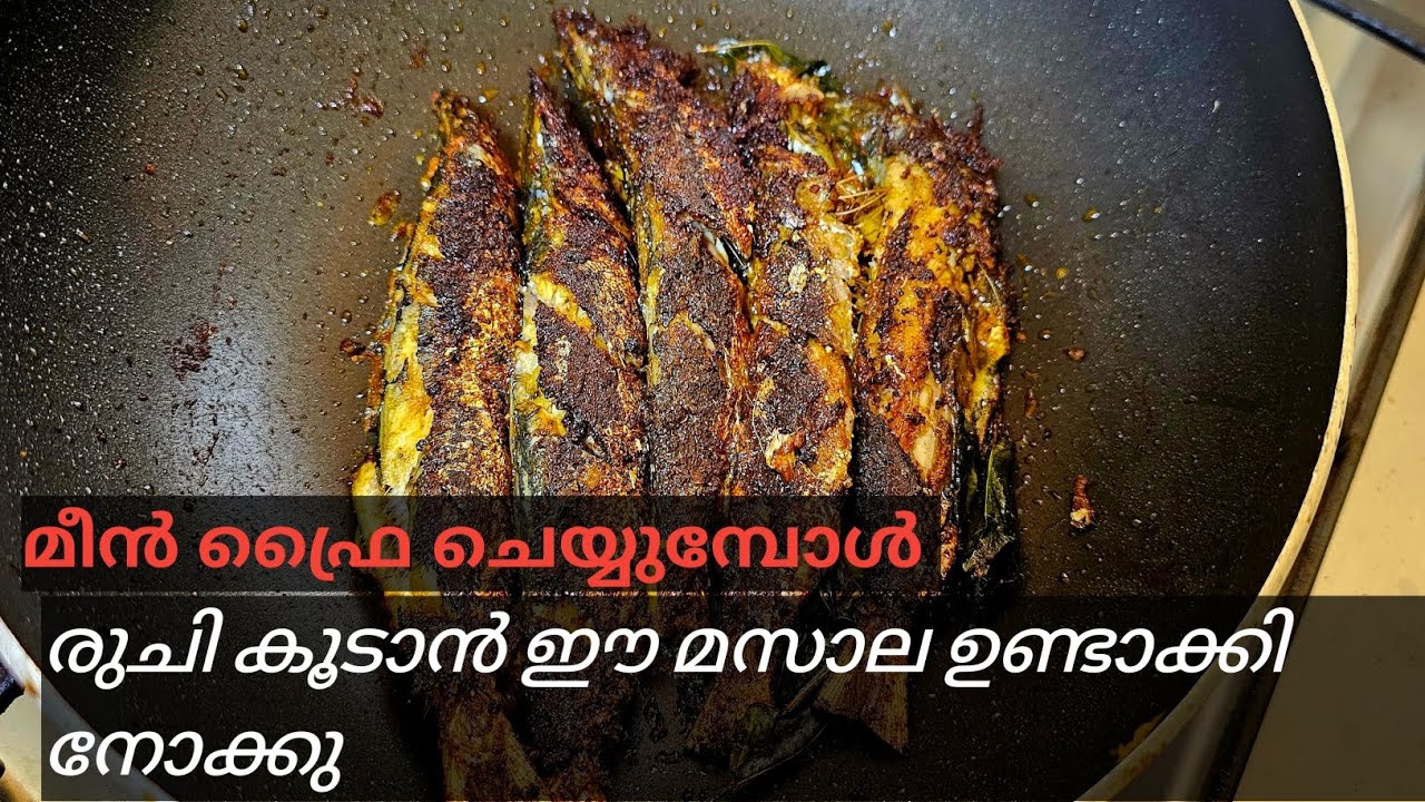 ഈ ഒരു മസാല ഉപയോഗിച്ചാല്‍ മീന്‍ ഫ്രൈ ഇനി നിങ്ങള്‍ ഇങ്ങനെ ഉണ്ടാക്കൂ |Fish Fry @vidyasand661
